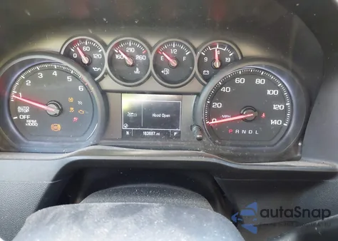 2021 Chevrolet Silverado 1500 2Wd Short Bed Custom z USA, uszkodzony, nr VIN 3GCPWBEK6MG376058